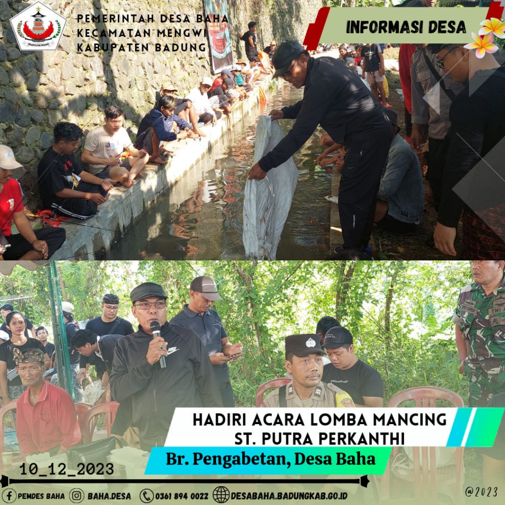 Hadiri Acara Lomba Mancing ST. Putra Perkanthi